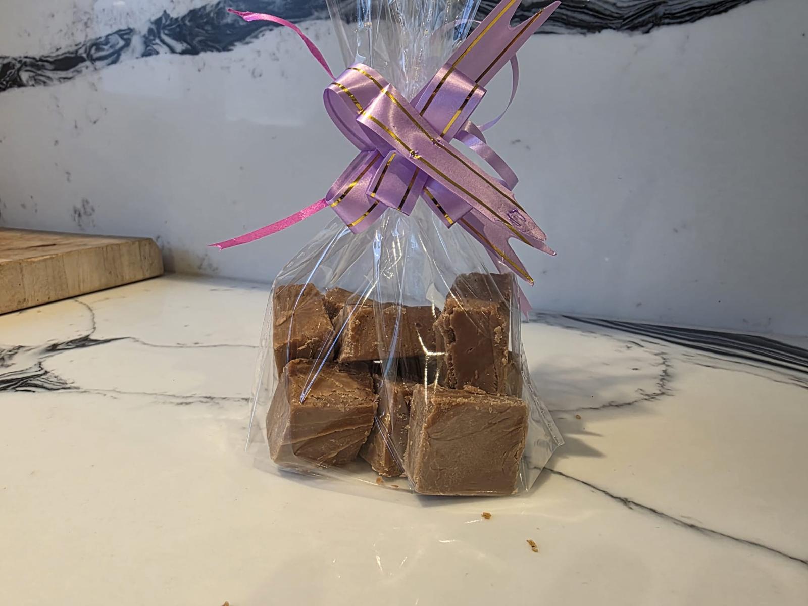 Homemade fudge — product photograph